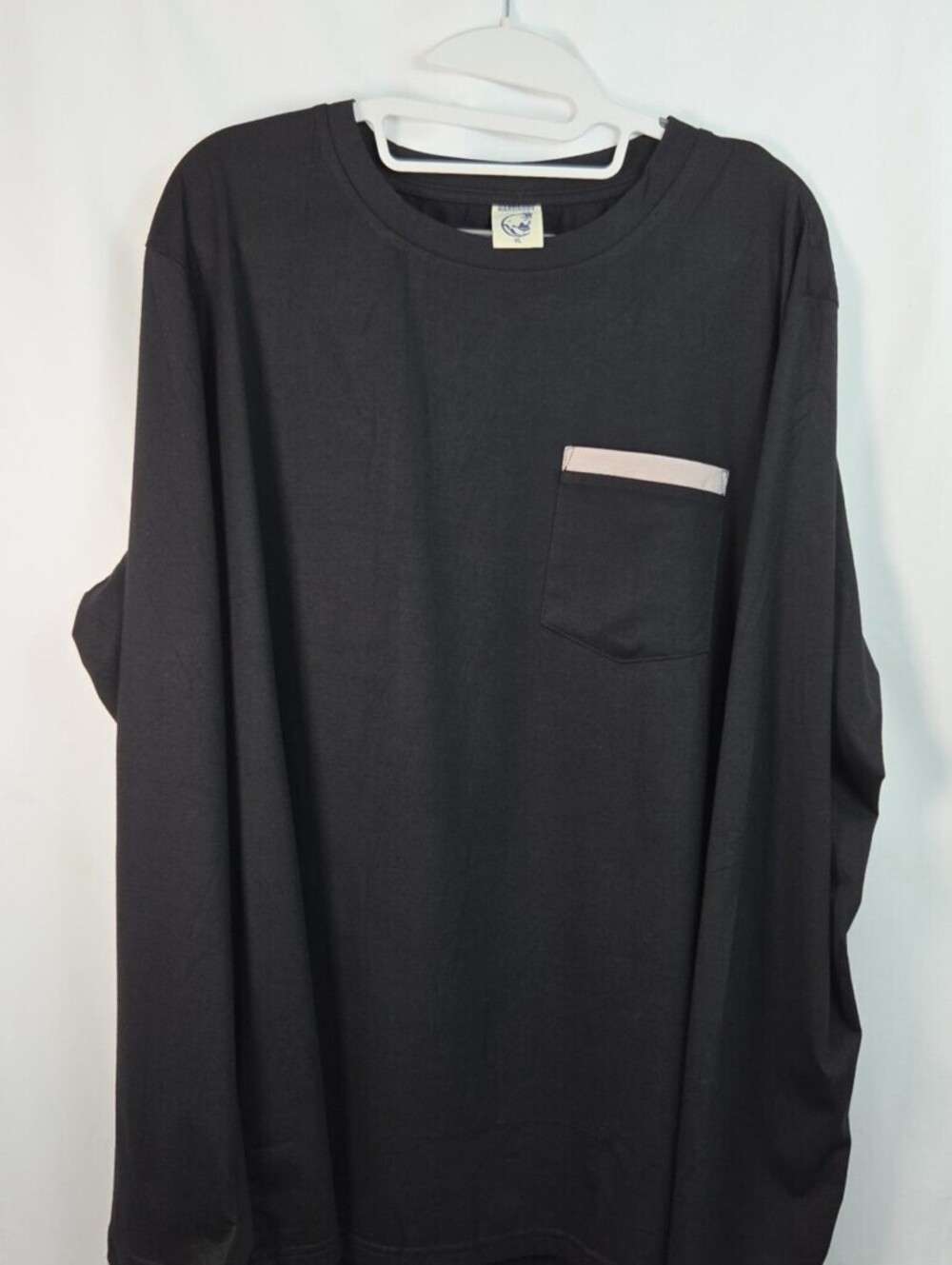 Hardaddy XL Black T-Shirt with Pocket Accent